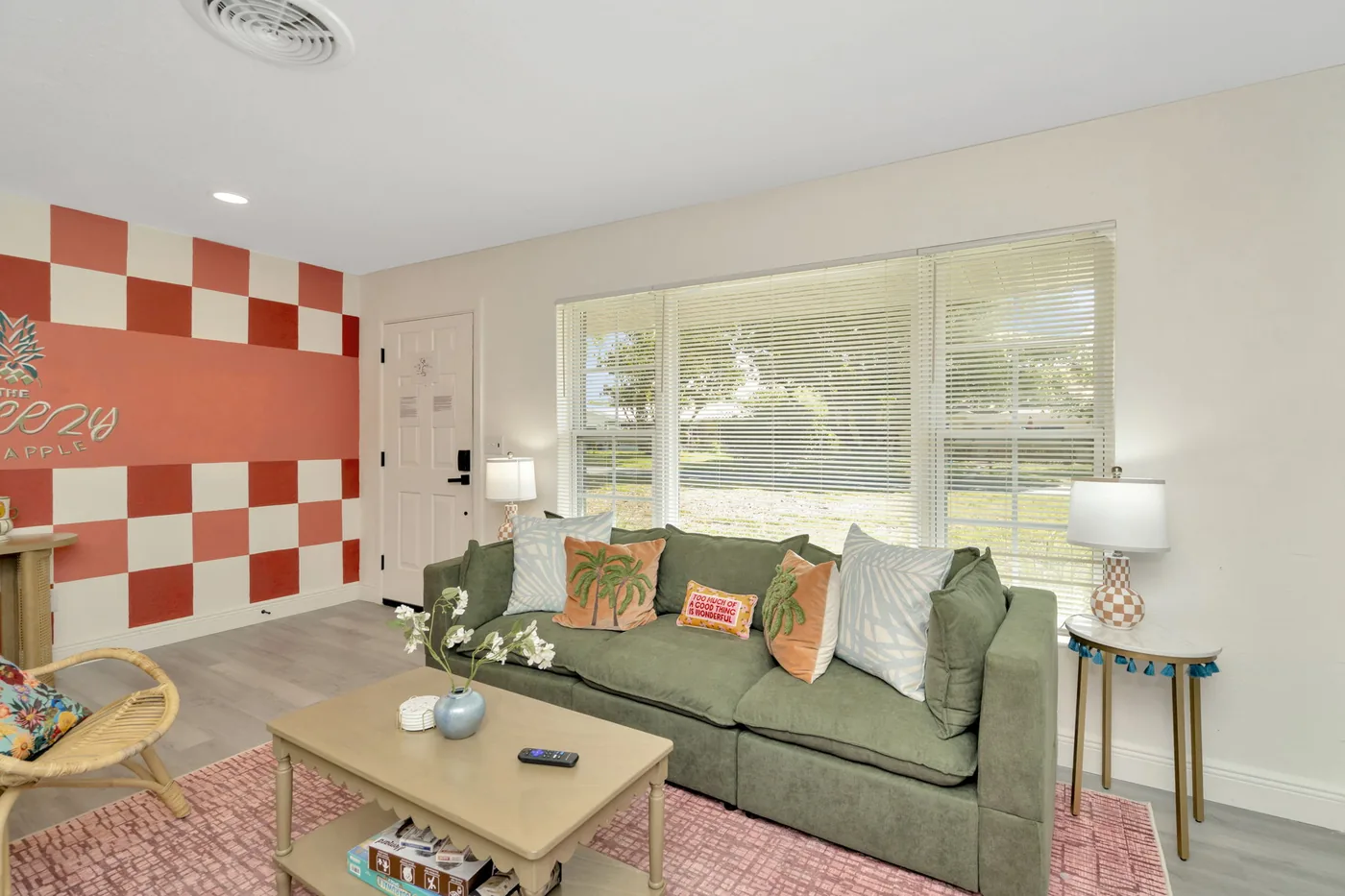 Bright living room