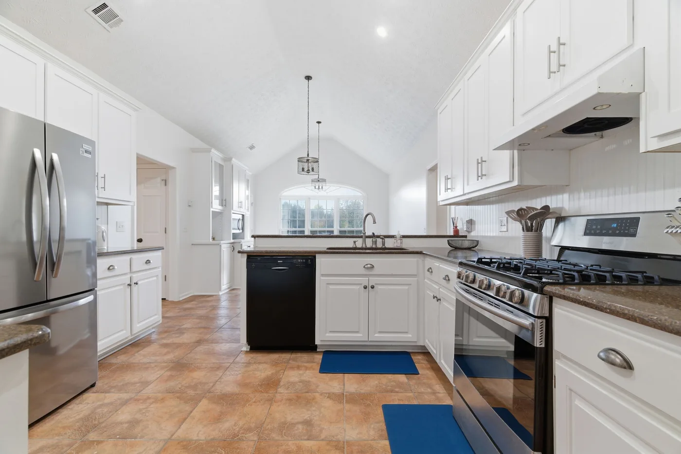 Fully stocked kitchen