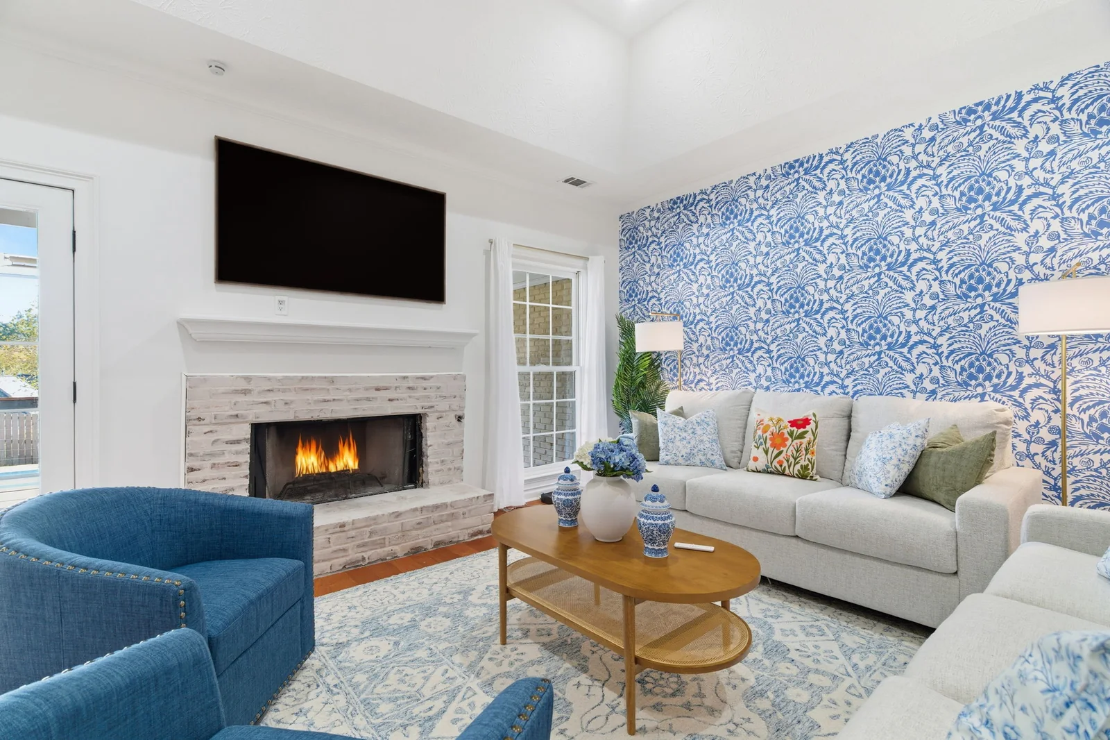 Southern Haven bright living room